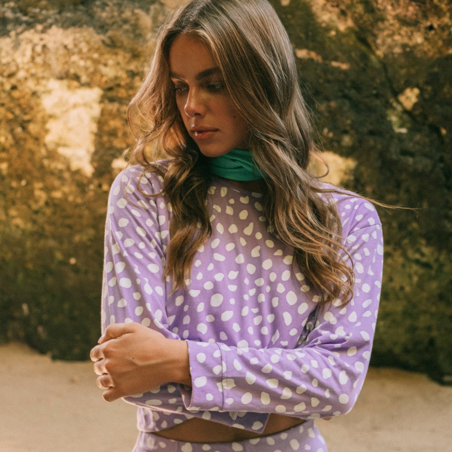 ARNOLDI Organic Cotton Sweatshirt, in Lilac Purple - Eco4life Clothing and Accessories