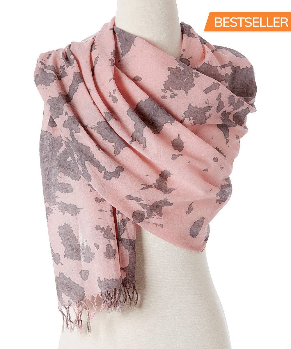 Awaken Organic Tie Dye Scarf - Eco4life Clothing and Accessories
