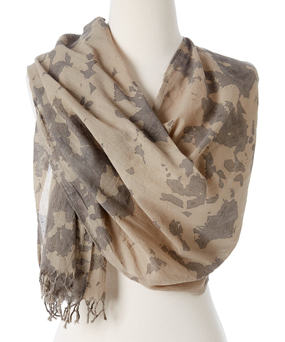 Awaken Organic Tie Dye Scarf - Eco4life Clothing and Accessories