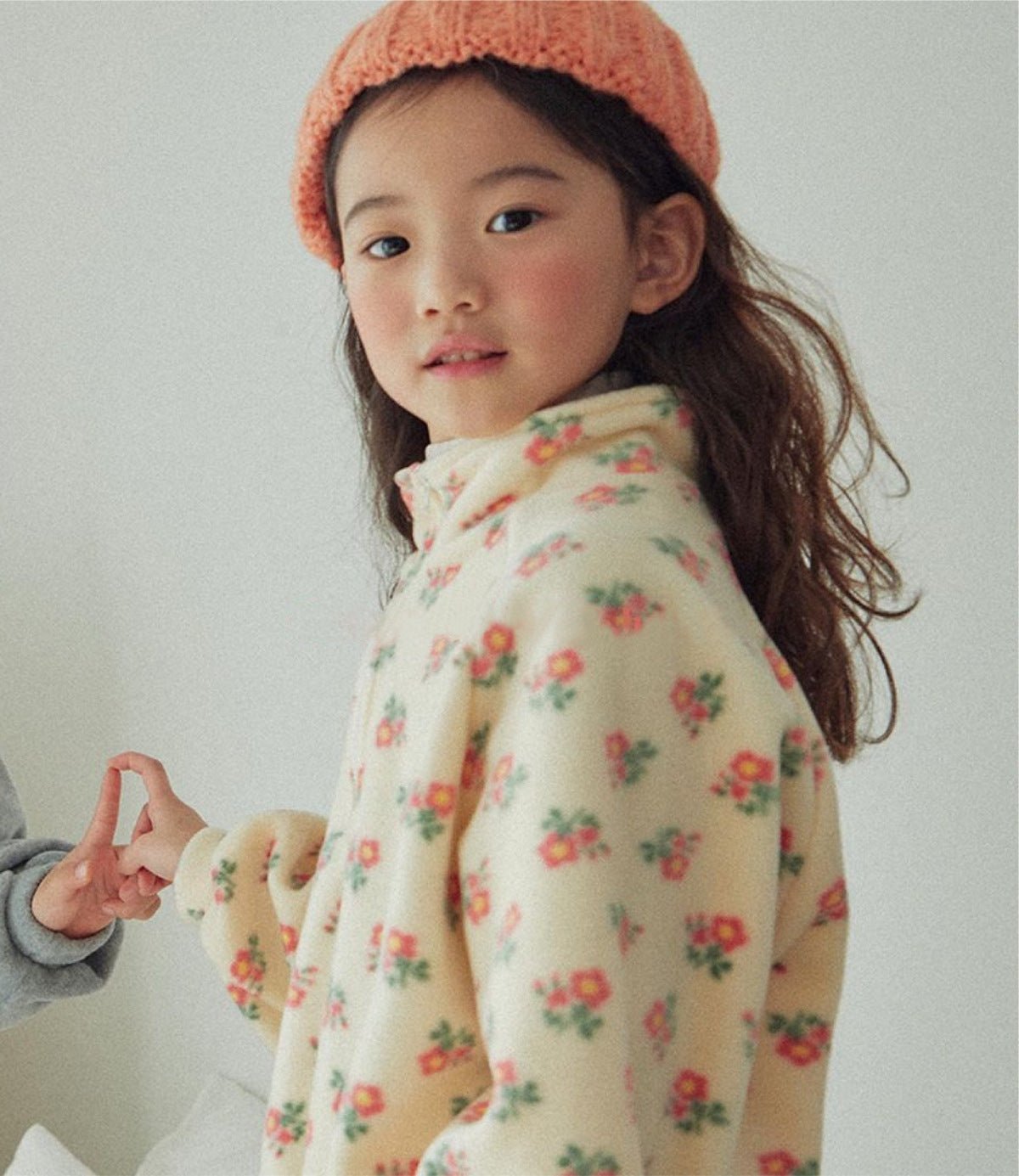 Baby Girl High Neck Jacquard Thick Warm Two Pieces Sets - Eco4life Clothing and Accessories