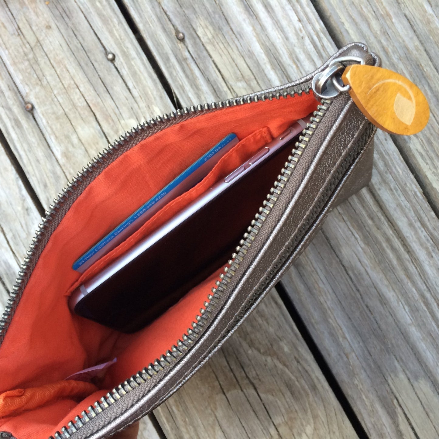 Brighton Wristlet Clutch - Eco4life Clothing and Accessories