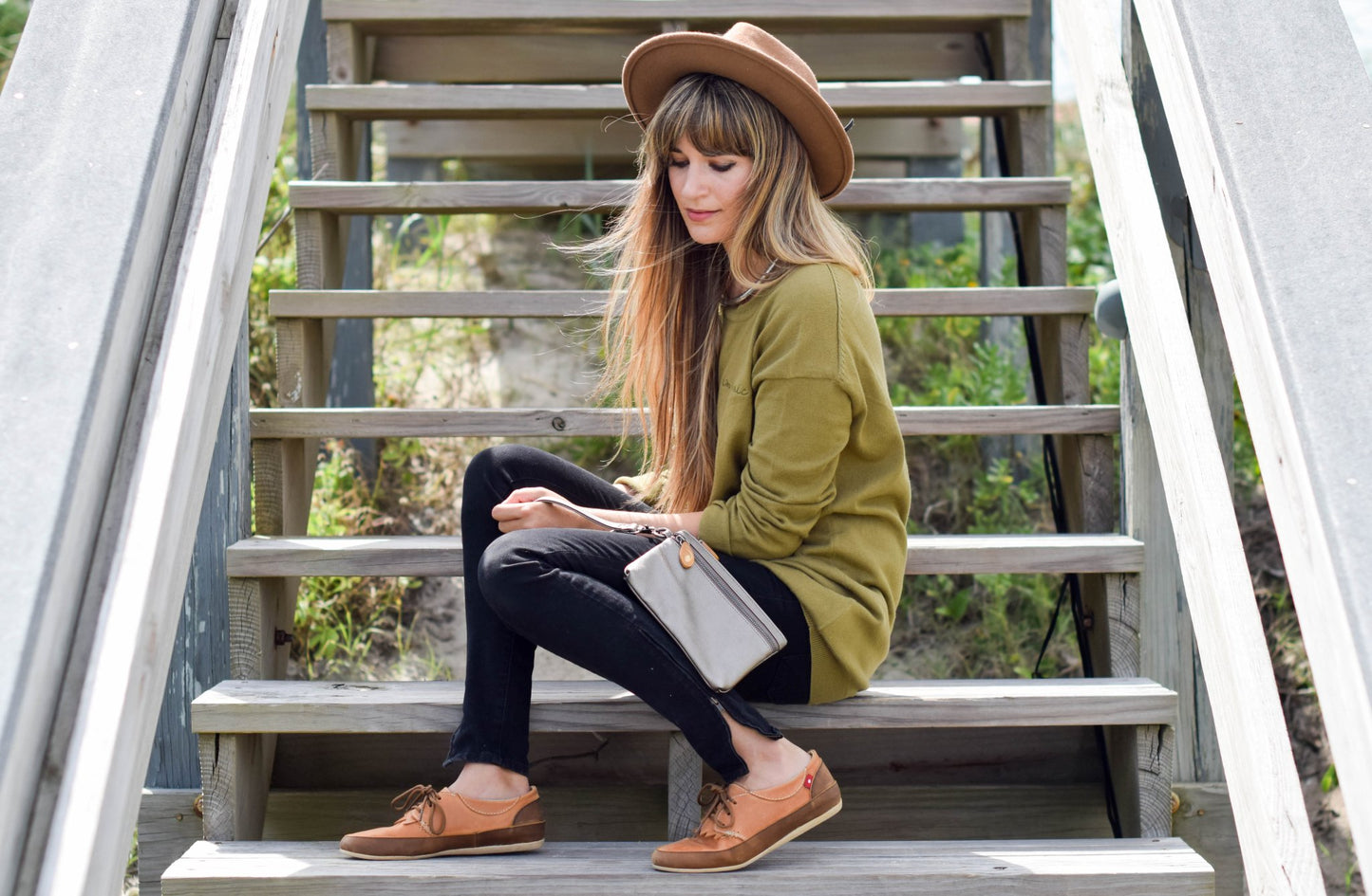 Brighton Wristlet Clutch - Eco4life Clothing and Accessories