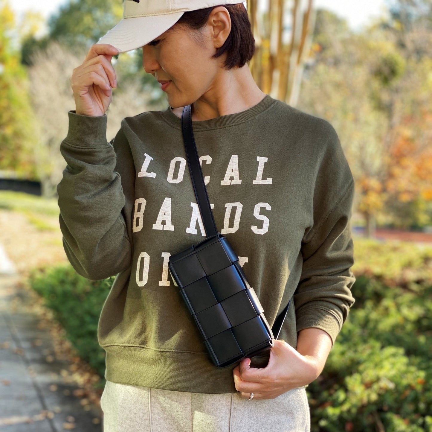 Candy Cube Woven Sling Bag - Eco4life Clothing and Accessories