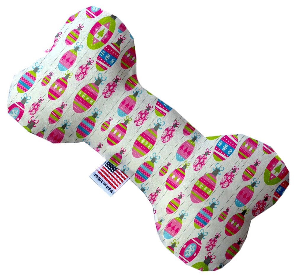 Christmas Pet and Dog Plush Heart or Bone Toy, "Candy Cane Lane Group" (Available in different sizes and 8 different patterns!) - Eco4life Clothing and Accessories