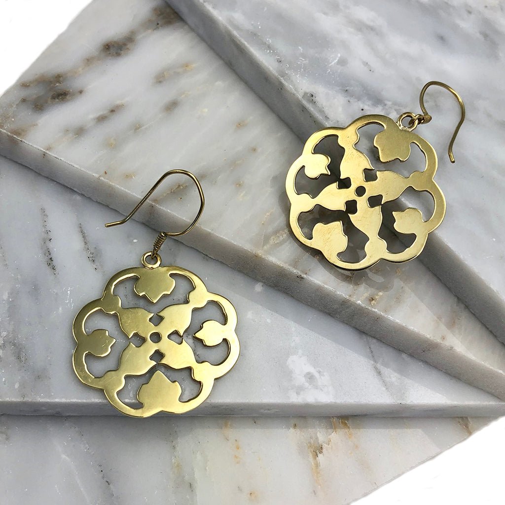 Clover Bombshell Earrings - Eco4life Clothing and Accessories