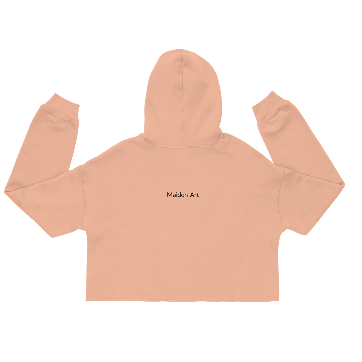 Crop Hoodie - Self Love Addicted with EMBROIDERY - Eco4life Clothing and Accessories