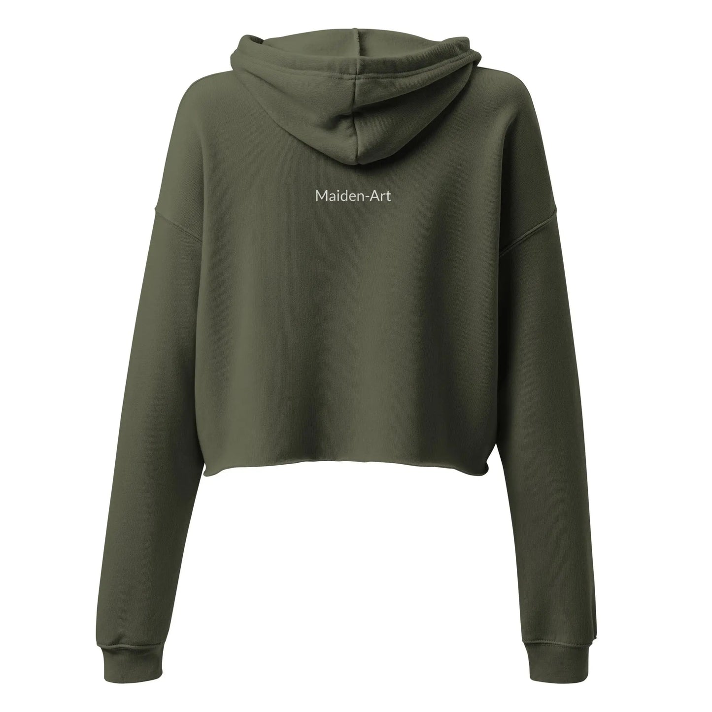 Crop Hoodie - Self Love Addicted with EMBROIDERY - Eco4life Clothing and Accessories