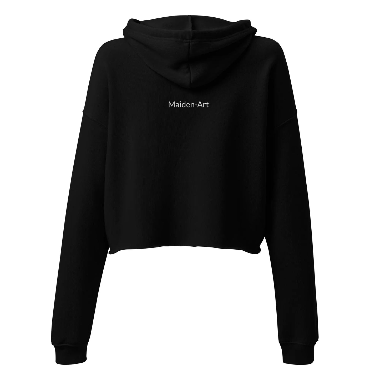Crop Hoodie - Self Love Addicted with EMBROIDERY - Eco4life Clothing and Accessories
