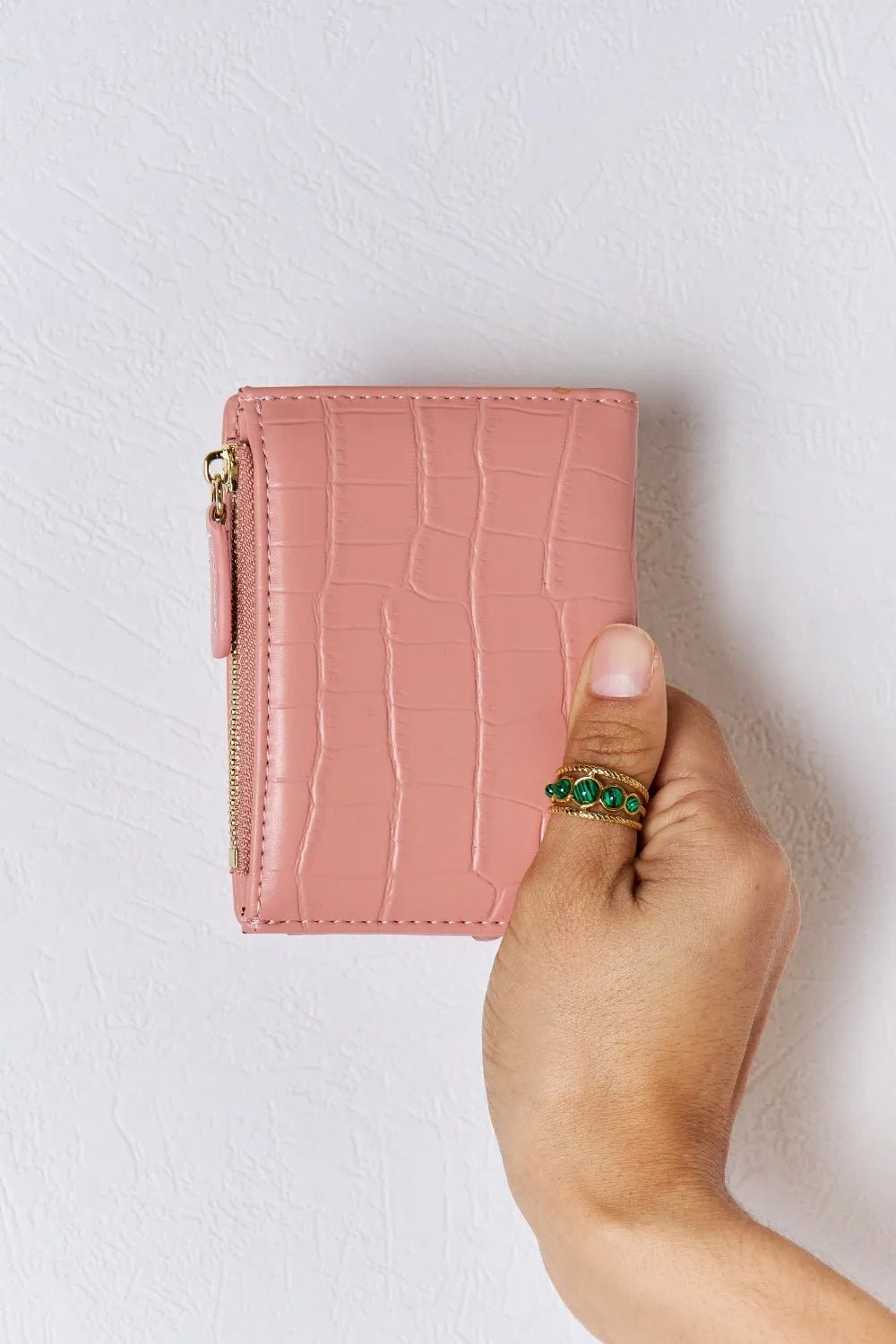 David Jones Texture PU Leather Mini Wallet - Eco4life Clothing and Accessories