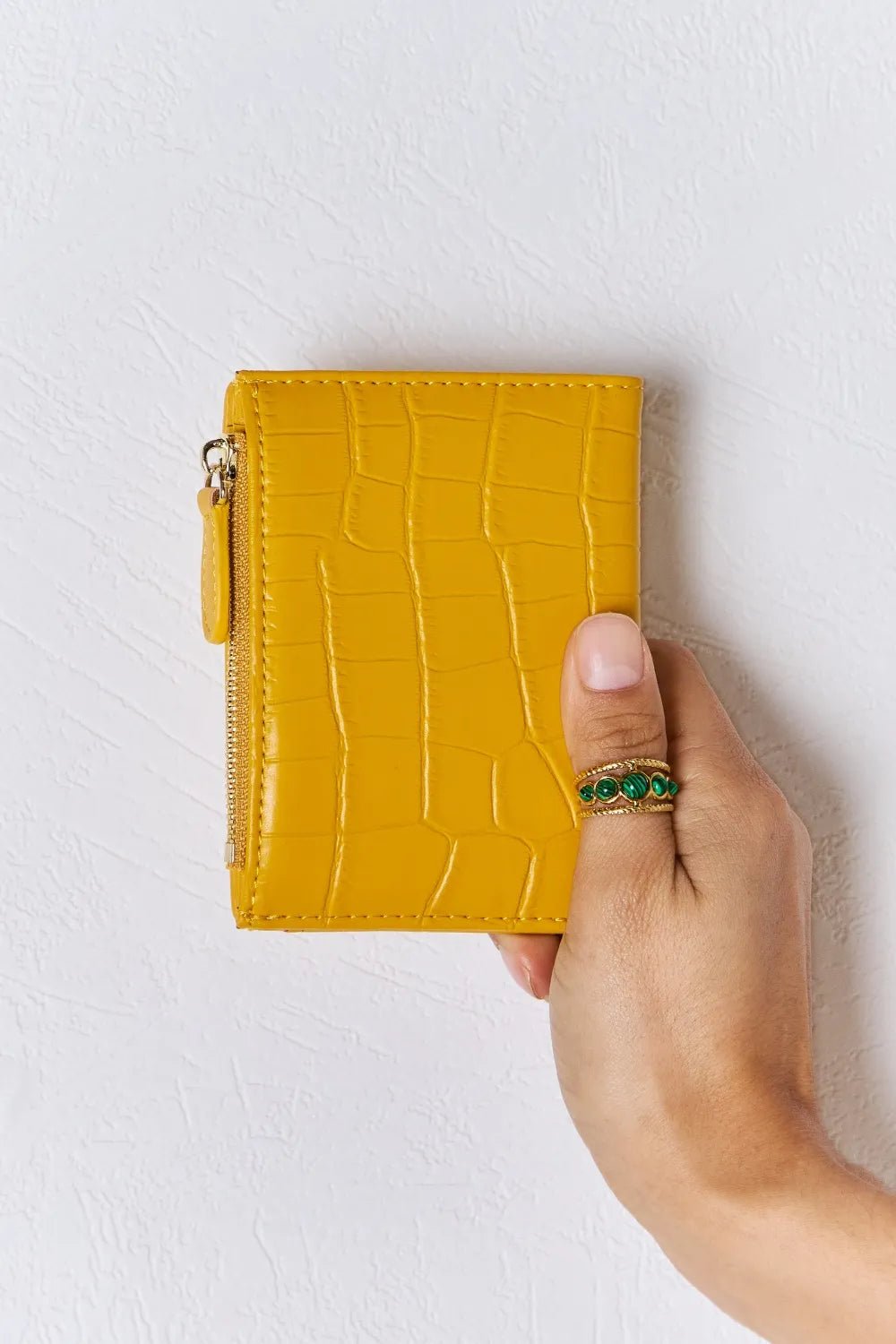 David Jones Texture PU Leather Mini Wallet - Eco4life Clothing and Accessories