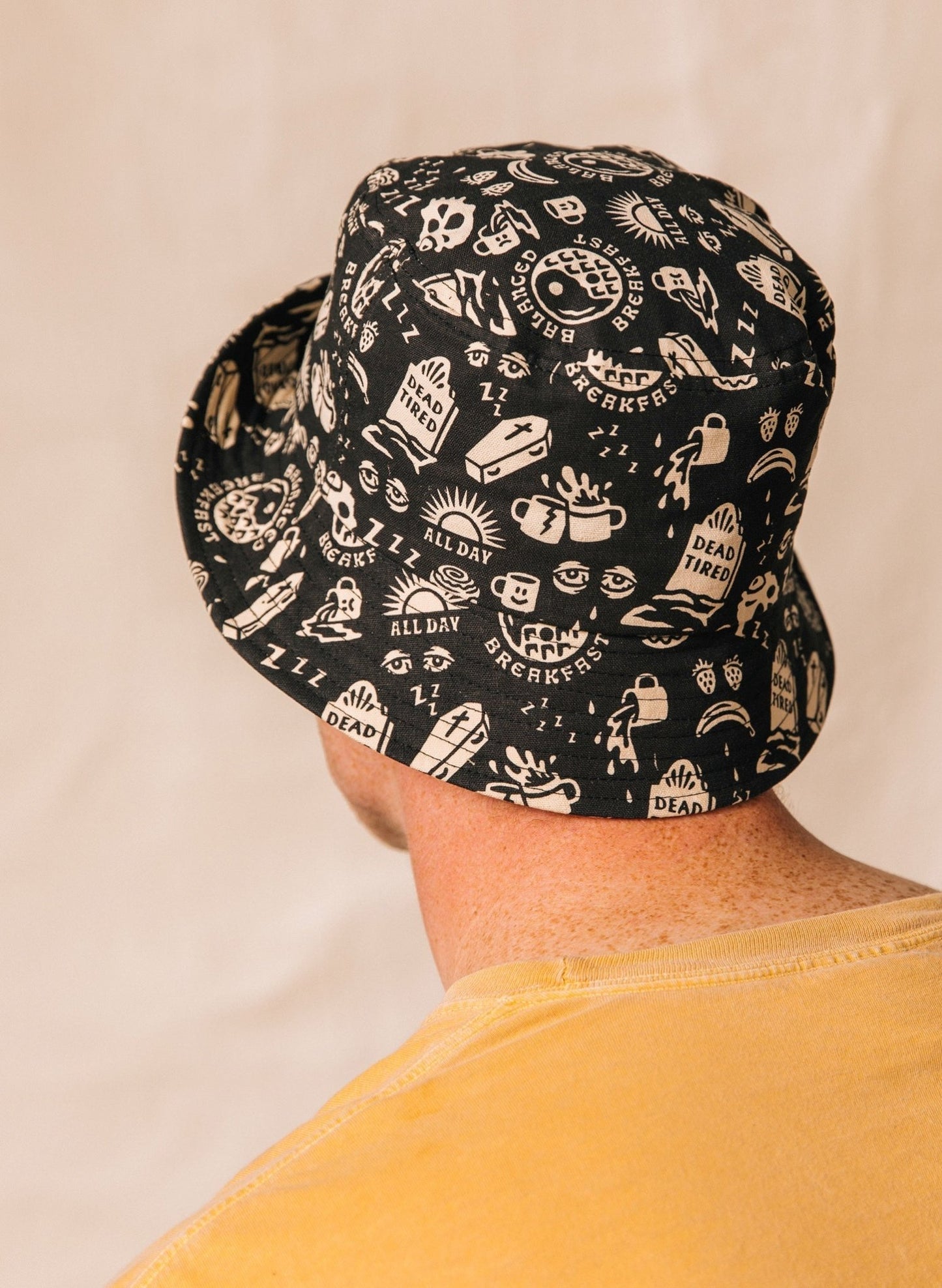 Dead Tired Bucket Hat - Eco4life Clothing and Accessories