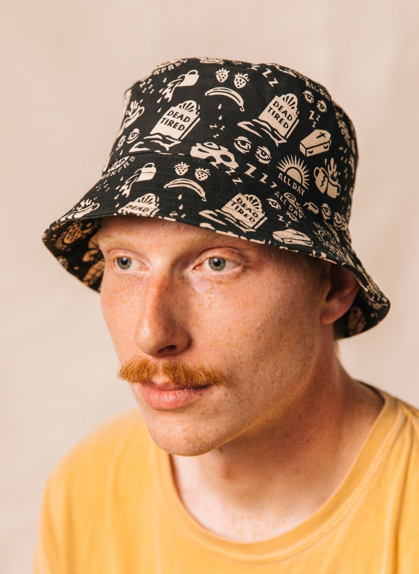 Dead Tired Bucket Hat - Eco4life Clothing and Accessories