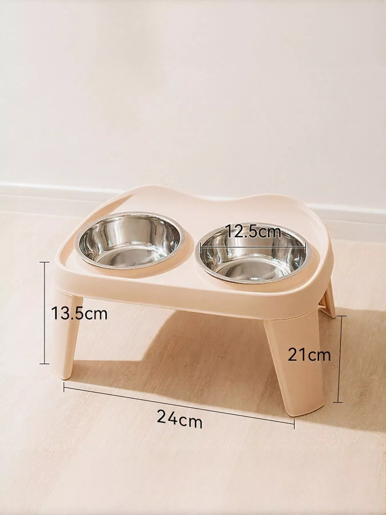 Double Pet Bowls with Stand - Eco4life Clothing and Accessories