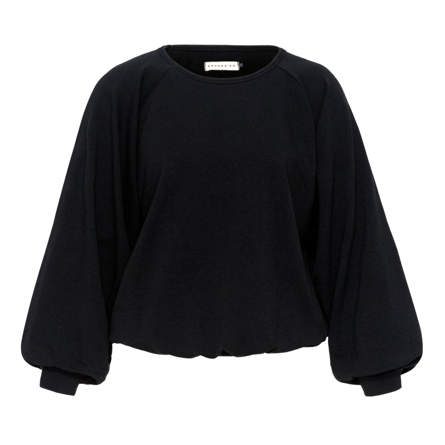 Haley Bamboo Fleece Sweaters, in Black - Eco4life Clothing and Accessories