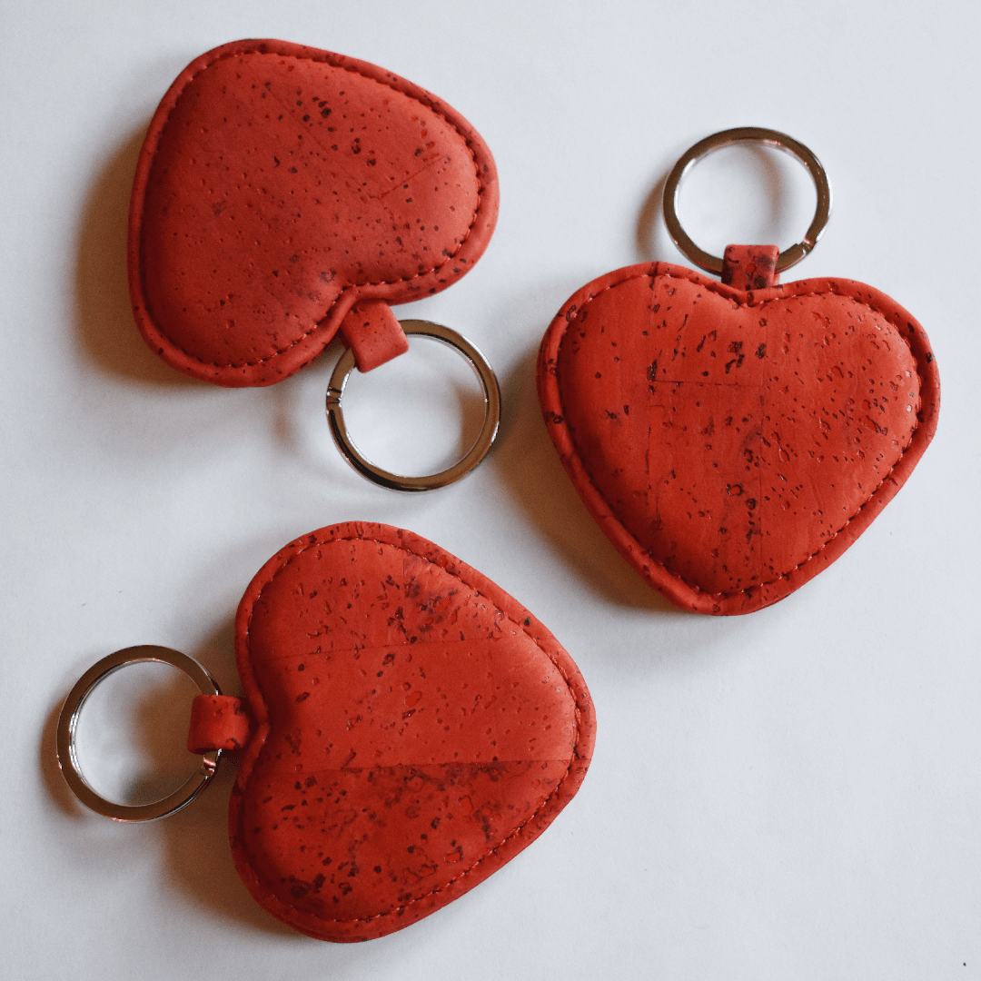Heart Keyring - Eco4life Clothing and Accessories