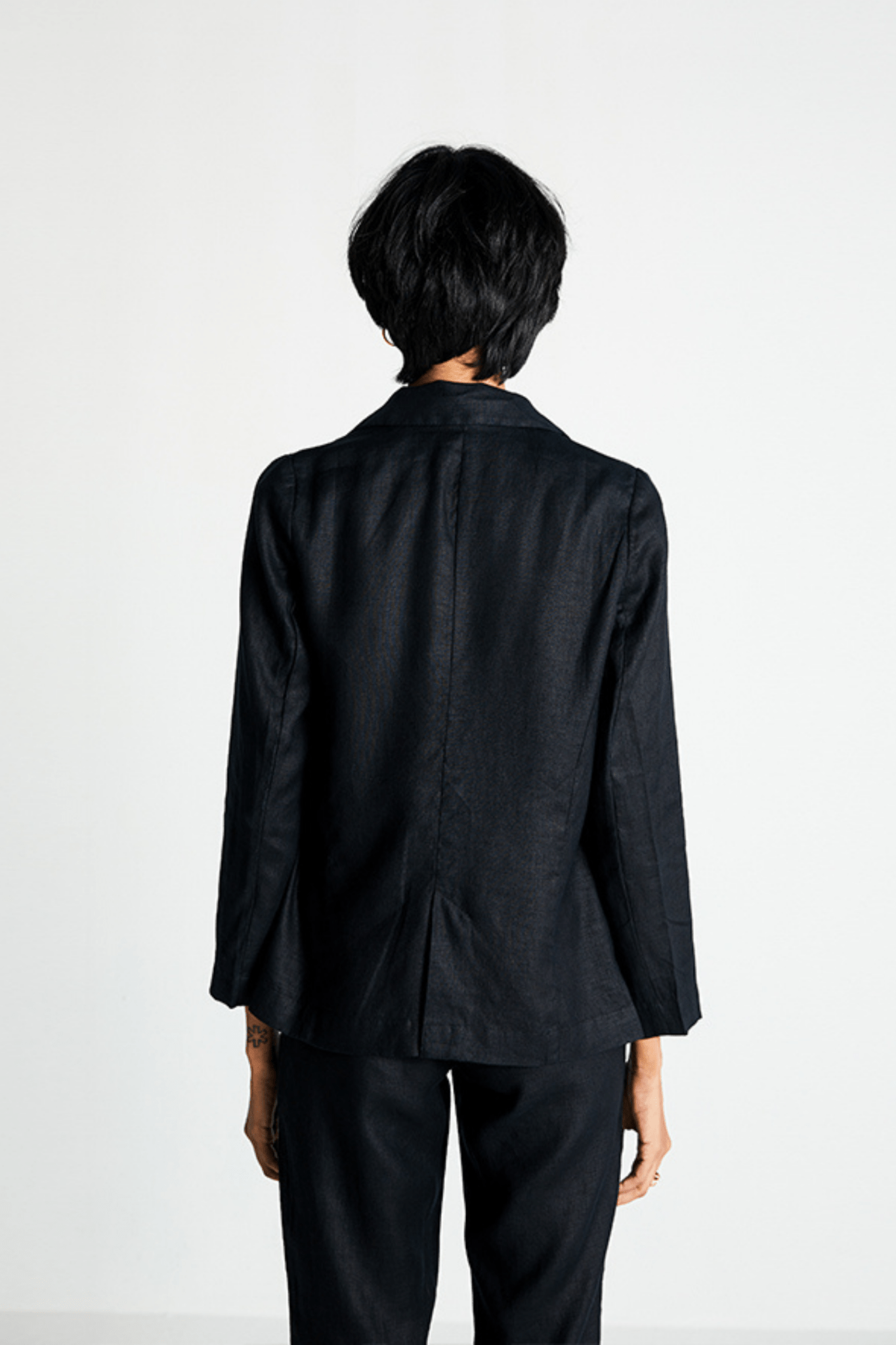Hemp Three Piece Set in Black - Eco4life Clothing and Accessories
