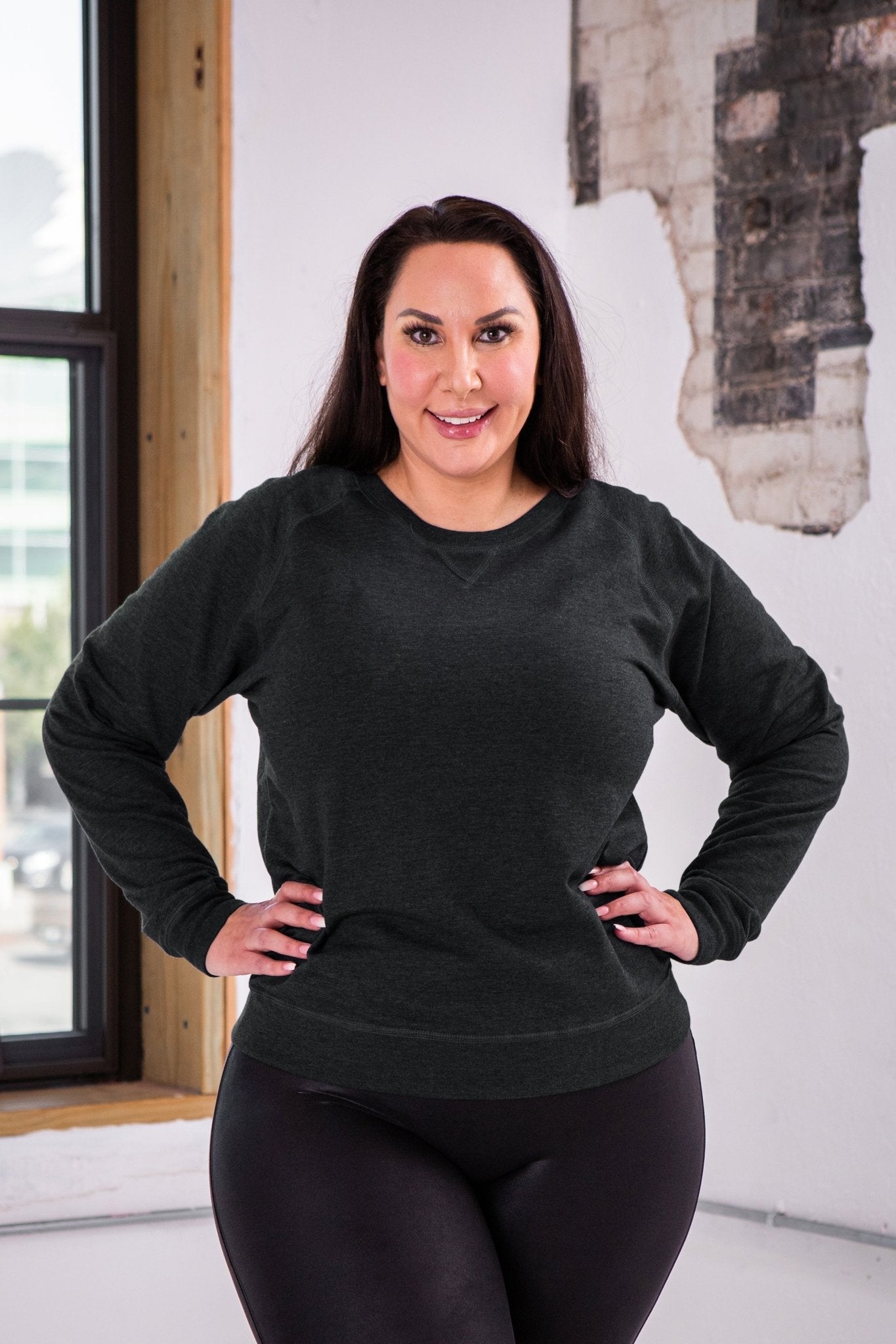 Ladies Comfy Crew - Eco4life Clothing and Accessories