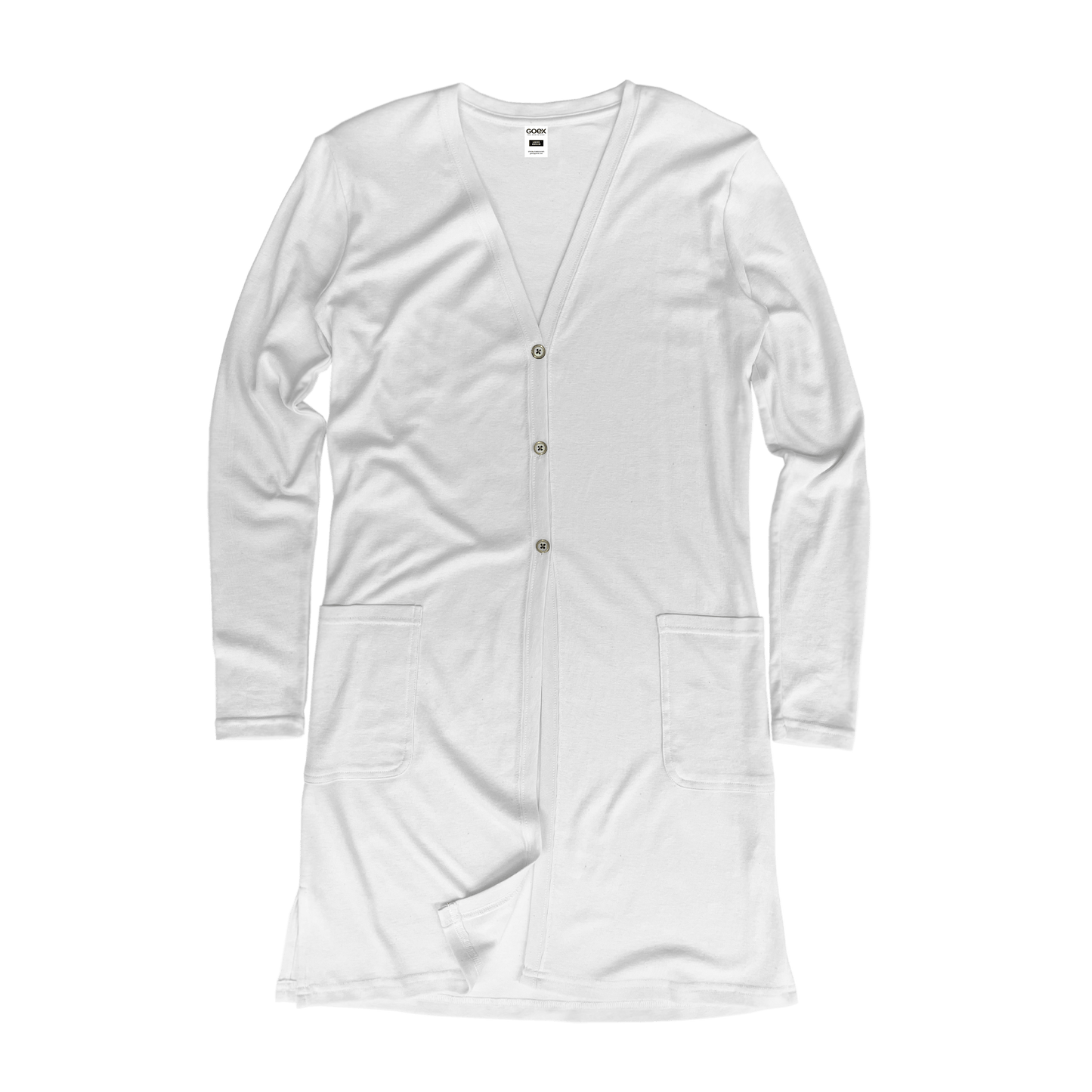 Ladies Eco - Triblend Rib Cardigan - Eco4life Clothing and Accessories