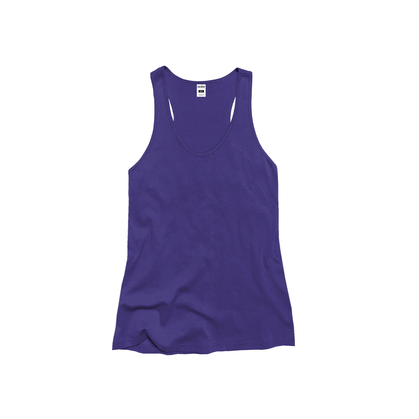 Ladies Premium Cotton Rib Racerback Tank - Eco4life Clothing and Accessories