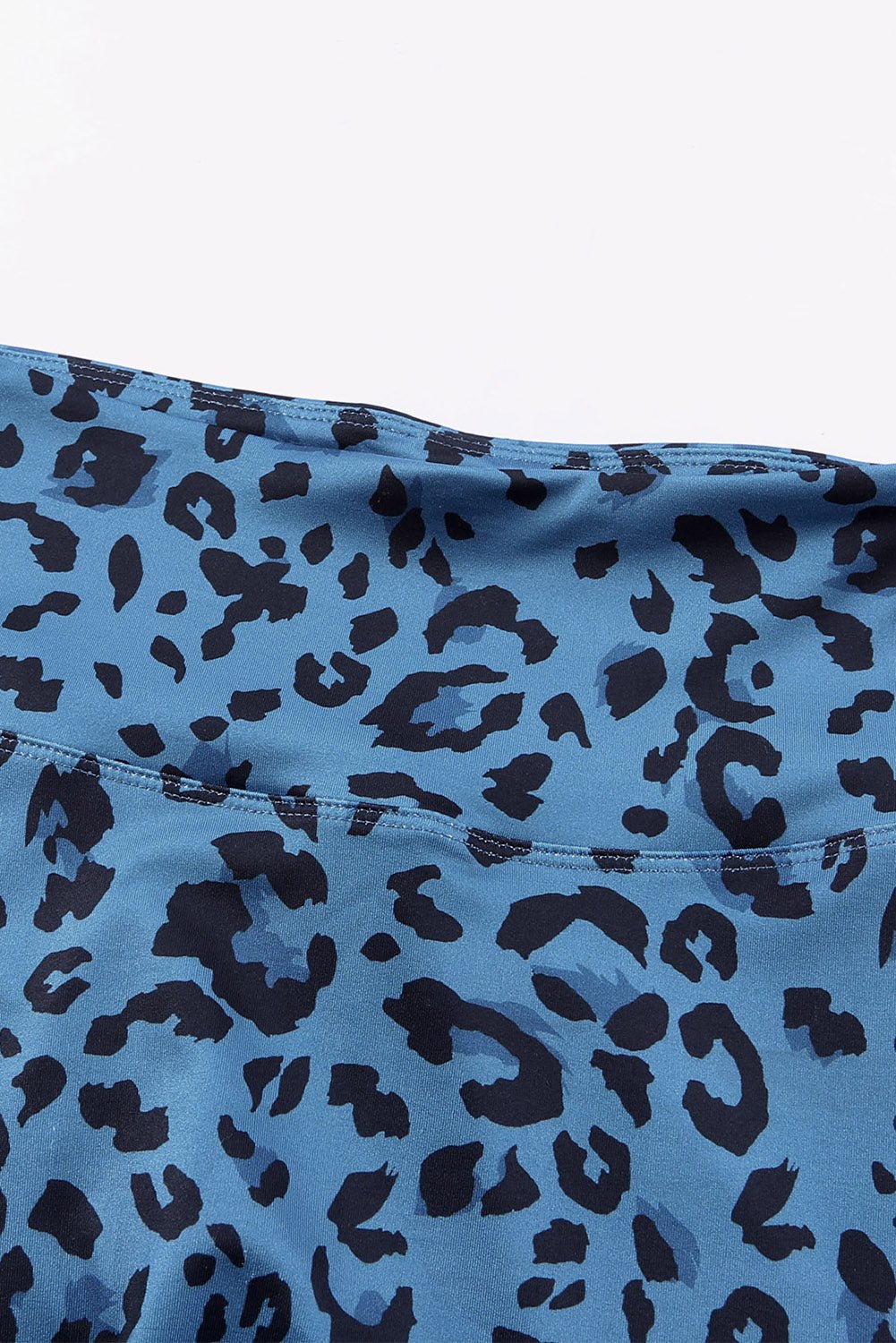 Leopard Print Wide Waistband Leggings - Eco4life Clothing and Accessories