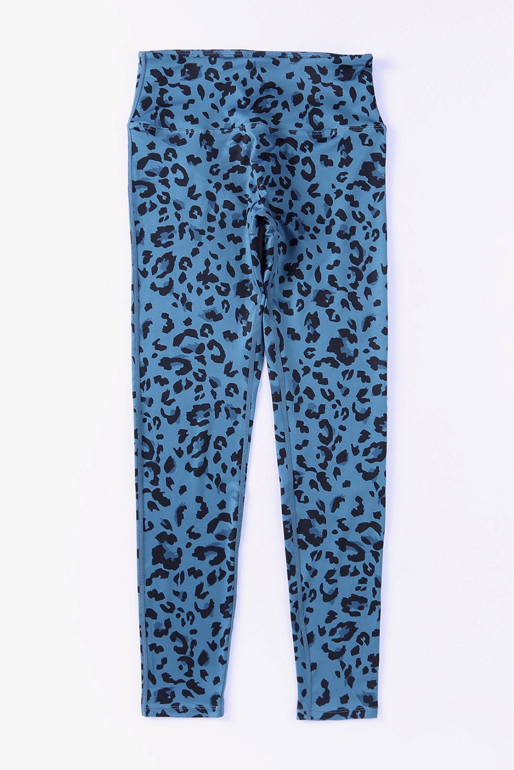 Leopard Print Wide Waistband Leggings - Eco4life Clothing and Accessories