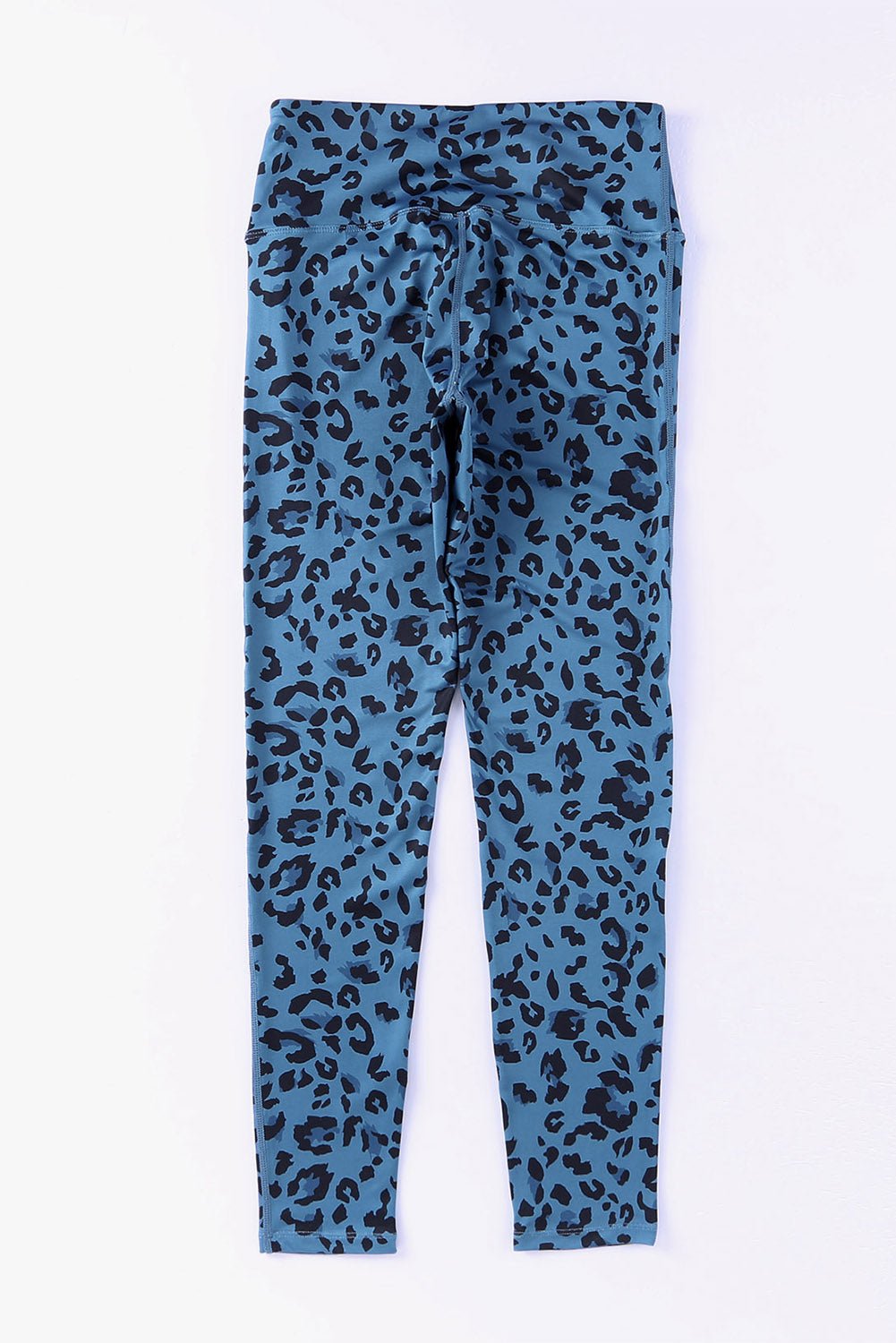 Leopard Print Wide Waistband Leggings - Eco4life Clothing and Accessories