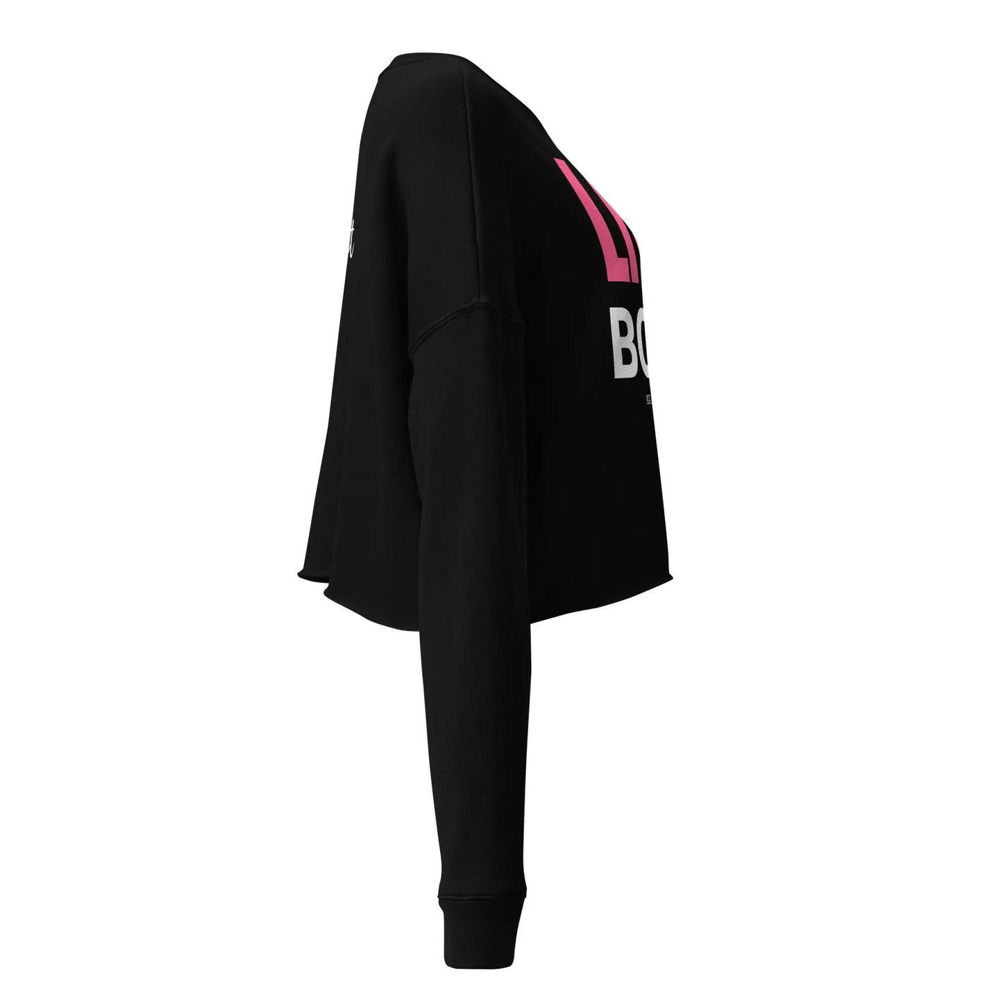 Live Bold Crop Sweatshirt - sweatshirt women - Eco4life Clothing and Accessories
