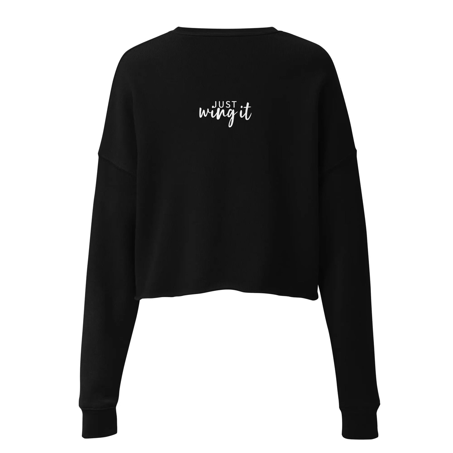 Live Bold Crop Sweatshirt - sweatshirt women - Eco4life Clothing and Accessories
