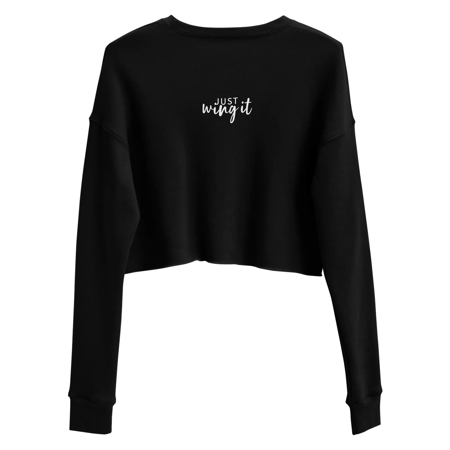 Live Bold Crop Sweatshirt - sweatshirt women - Eco4life Clothing and Accessories