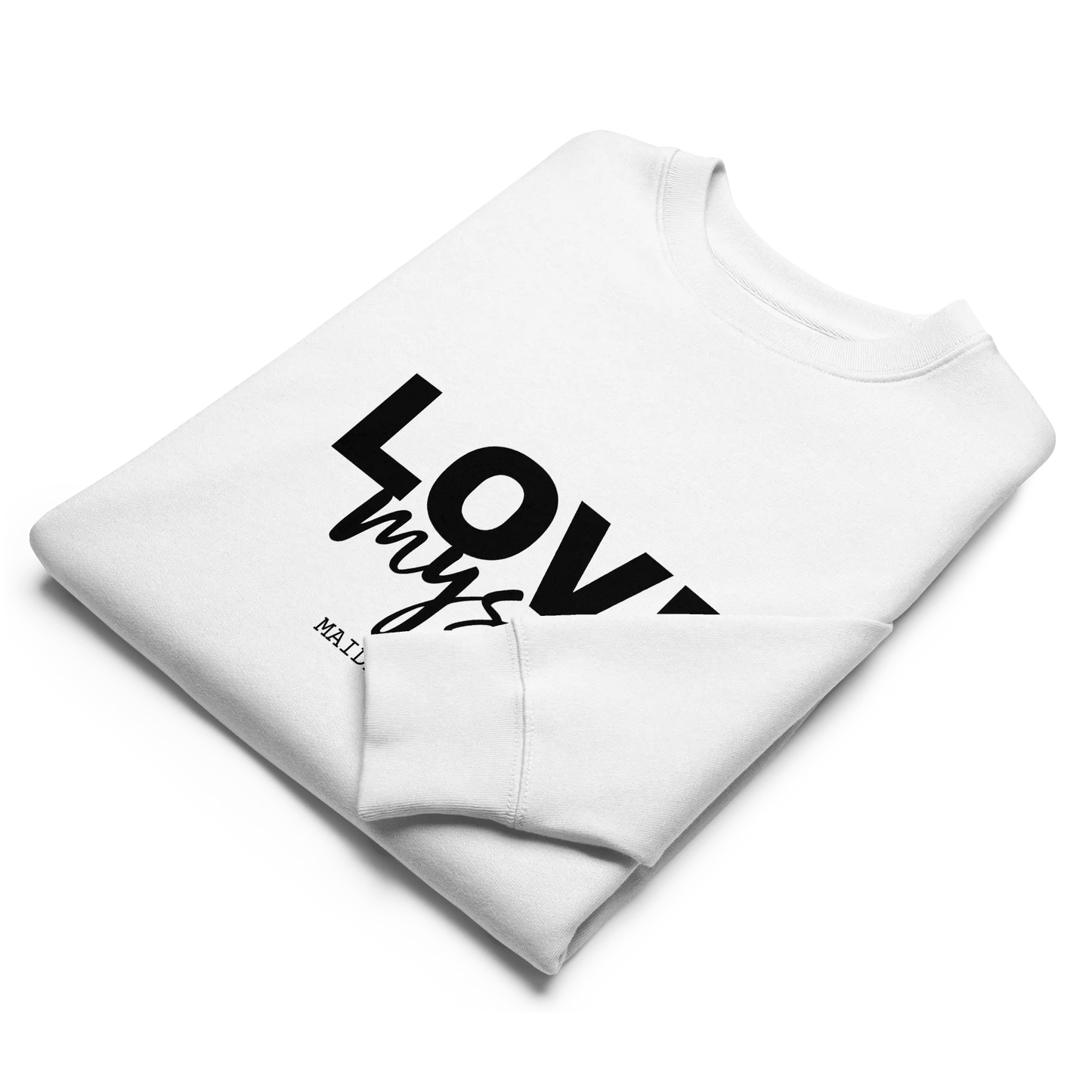 LOVE Myself - Unisex eco sweatshirt - Eco4life Clothing and Accessories