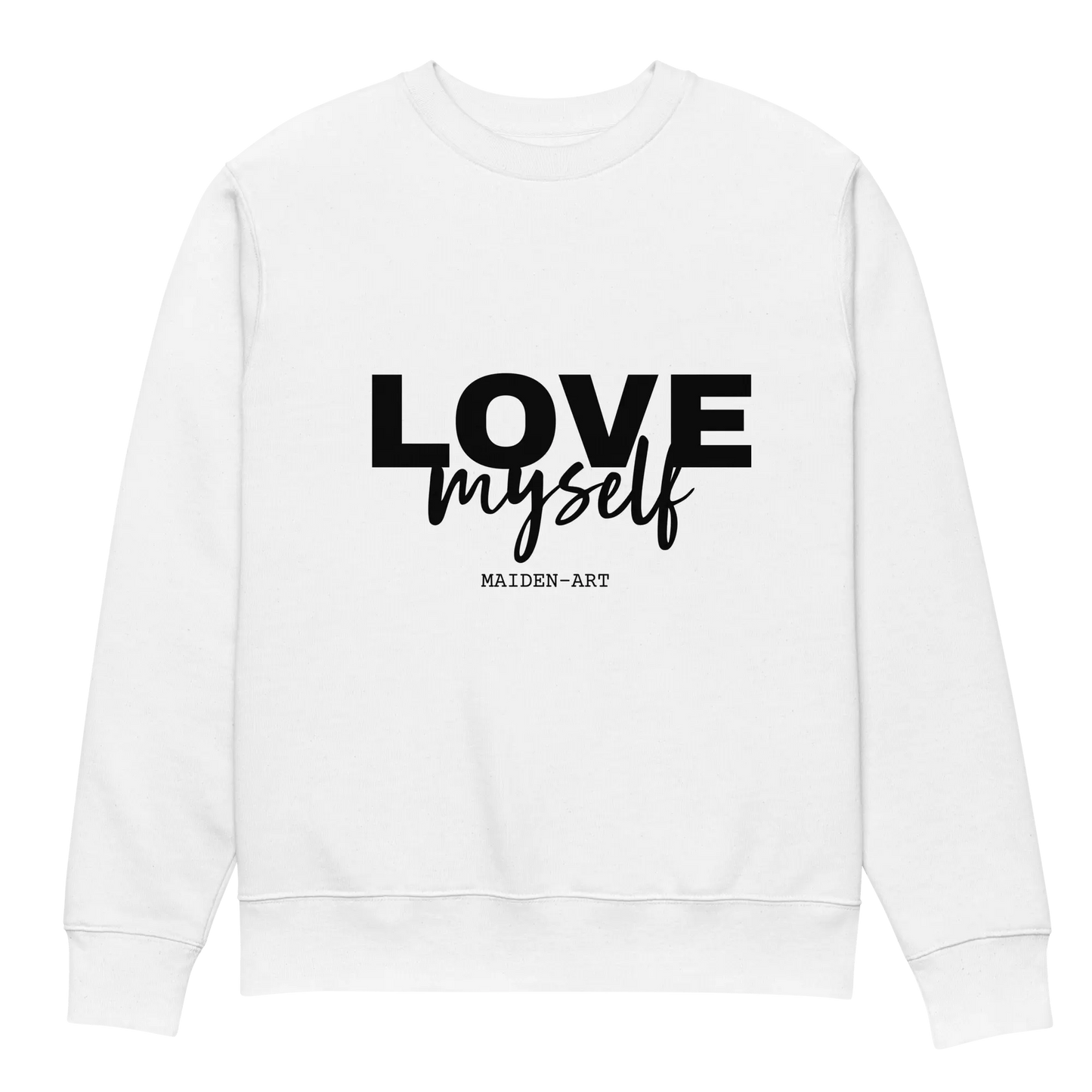 LOVE Myself - Unisex eco sweatshirt - Eco4life Clothing and Accessories