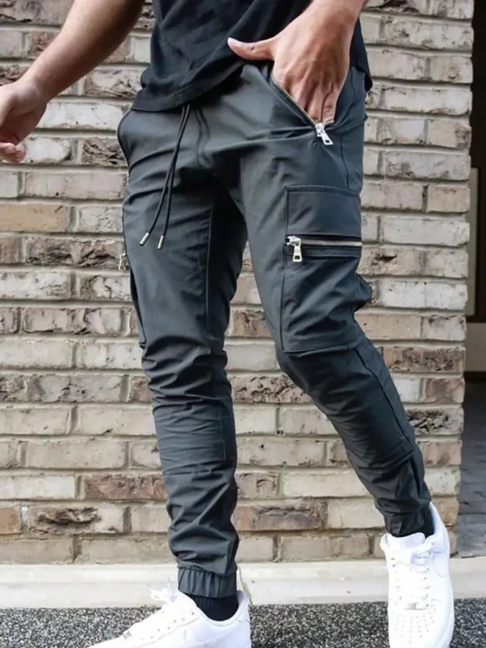 Men's Drawstring Pants with Pockets - Eco4life Clothing and Accessories