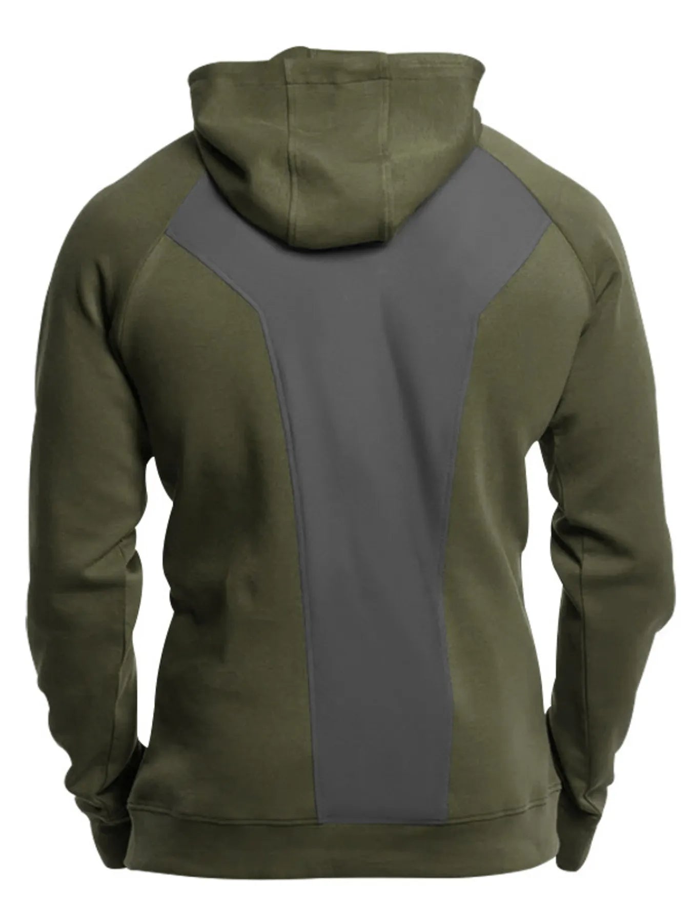 Men's Full Size Quarter Zip Long Sleeve Hoodie Plus Size - Eco4life Clothing and Accessories
