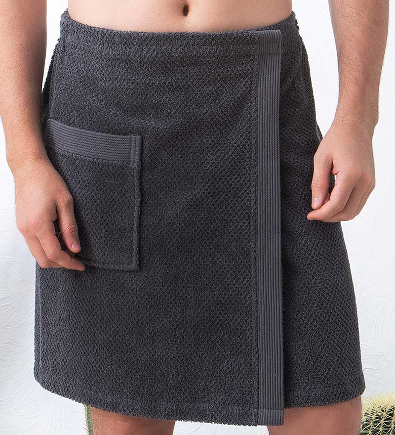 Men's Turkish Cotton Towel Wrap - Eco4life Clothing and Accessories