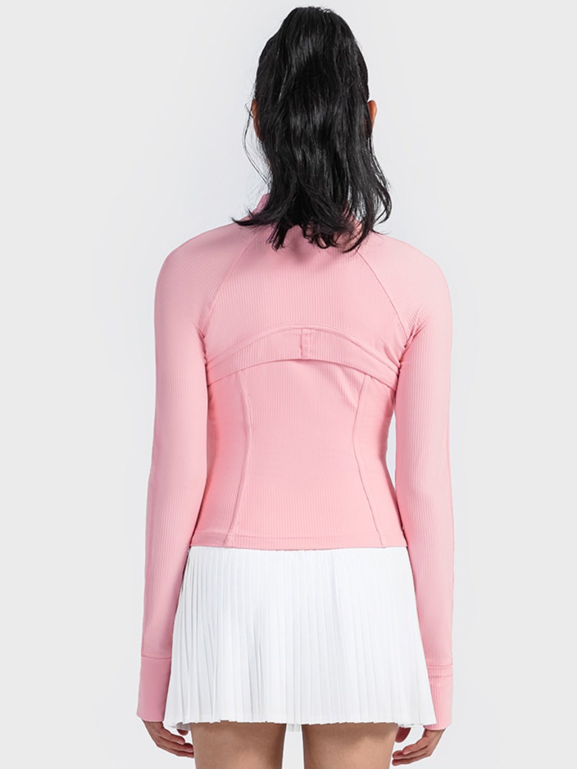 Millennia Zip - Up Long Sleeve Sports Jacket - Eco4life Clothing and Accessories