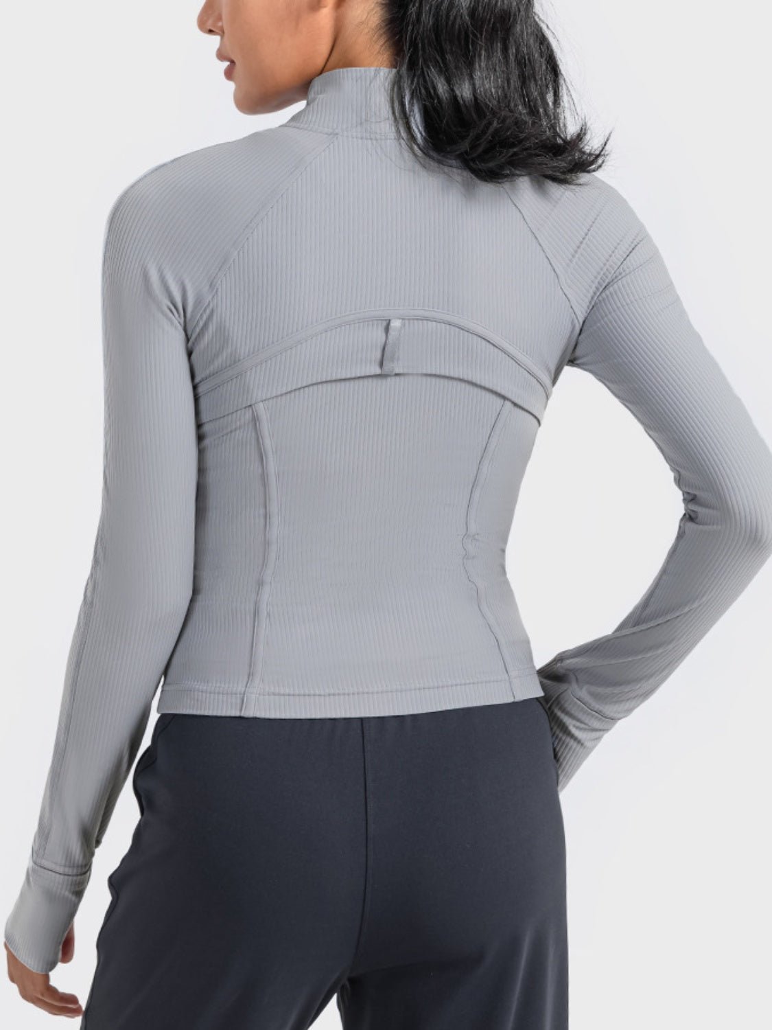 Millennia Zip - Up Long Sleeve Sports Jacket - Eco4life Clothing and Accessories
