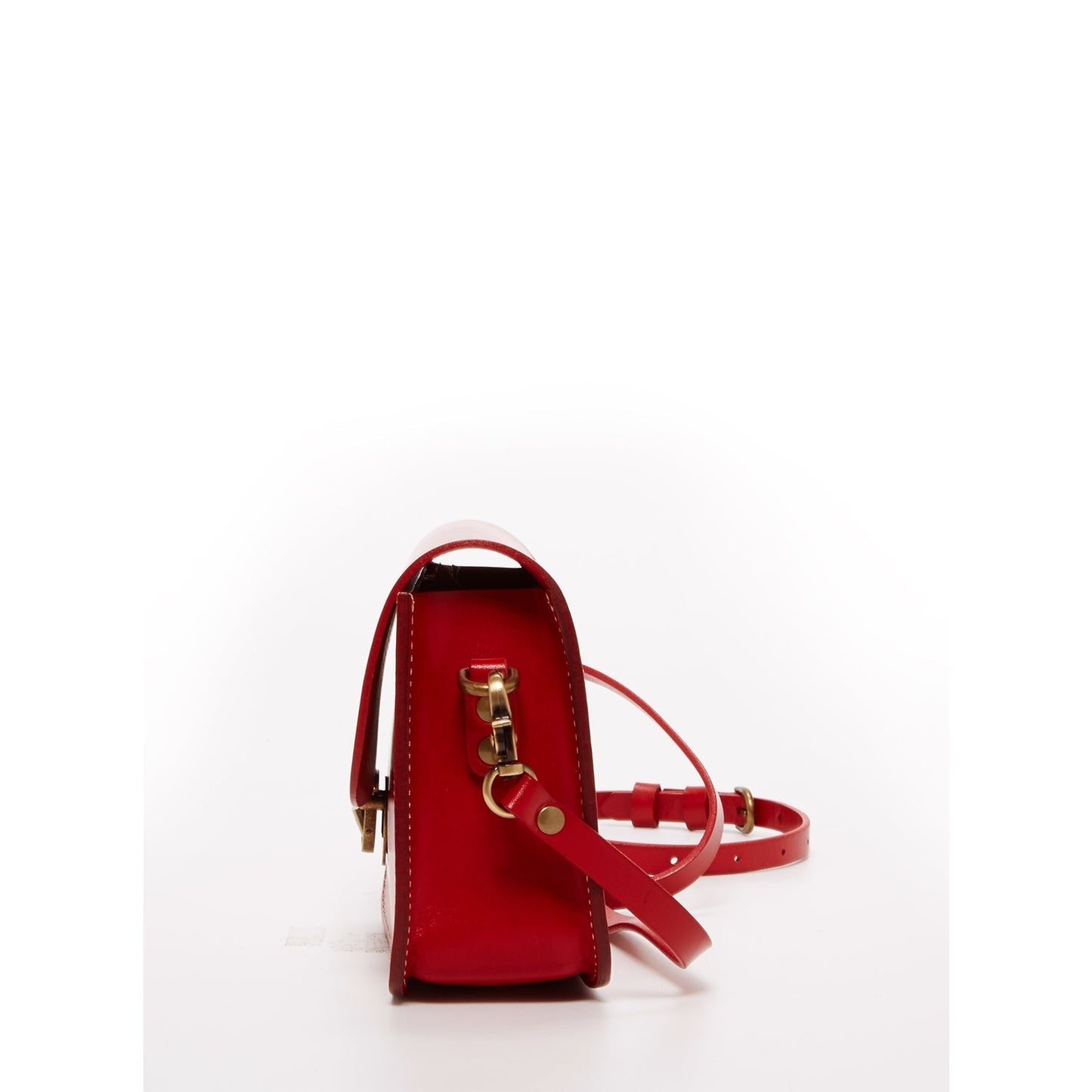 Nanah Red Leather Crossbody Bag - Eco4life Clothing and Accessories
