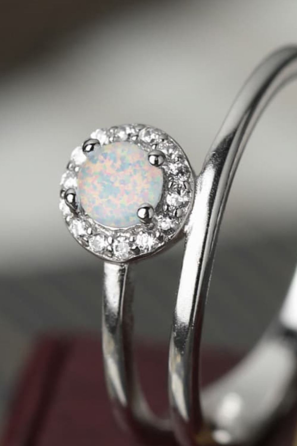 Opal Bypass Ring - Eco4life Clothing and Accessories