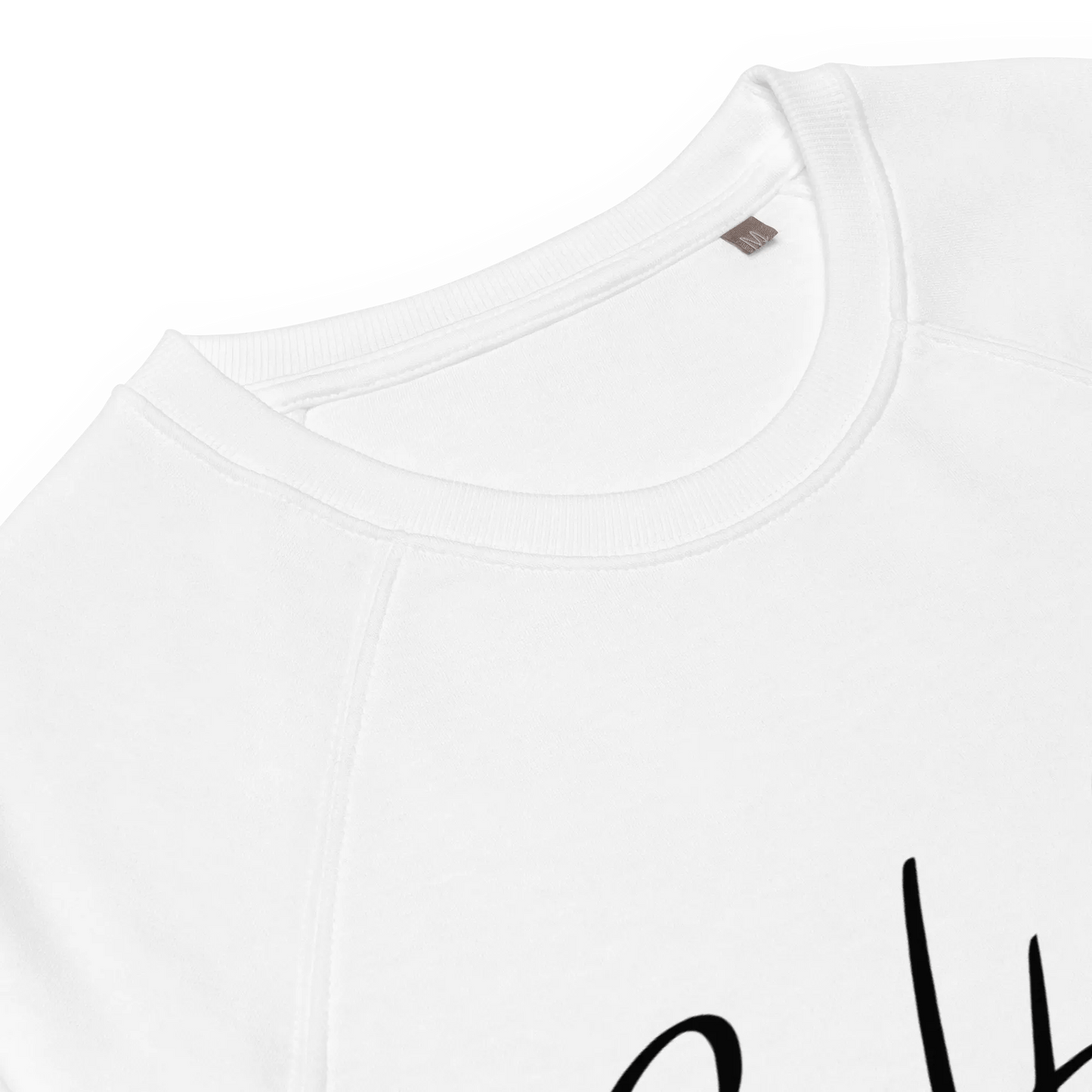 Organic Sweatshirt SELF LOVE Unisex organic raglan sweatshirt - Eco4life Clothing and Accessories