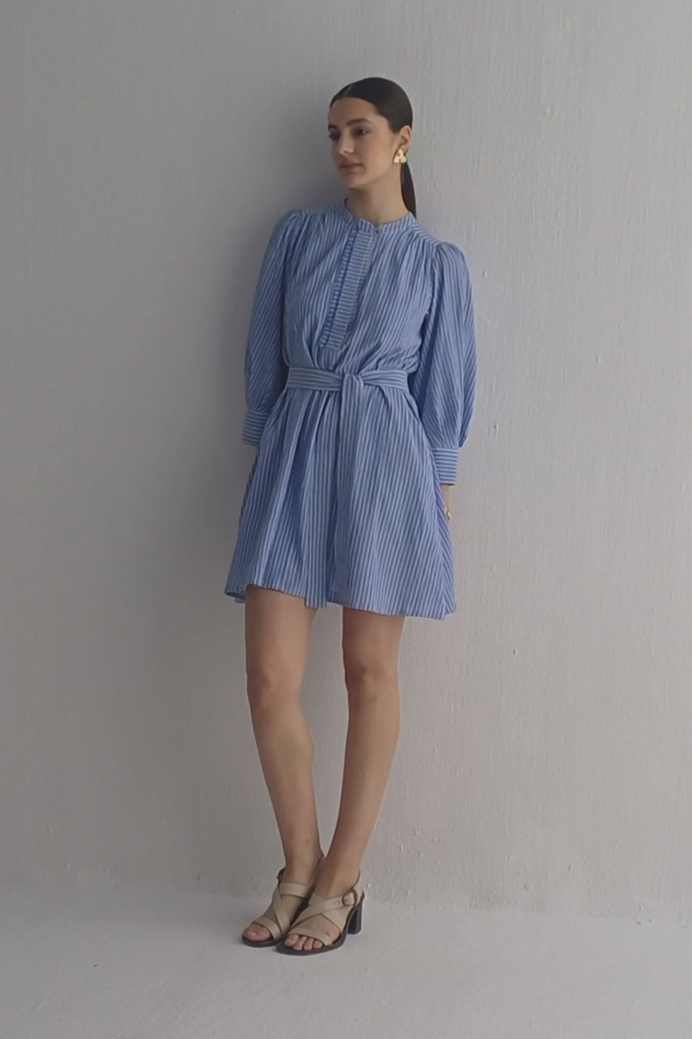 Oversized Tunic Dress with Optional Belt - Eco4life Clothing and Accessories