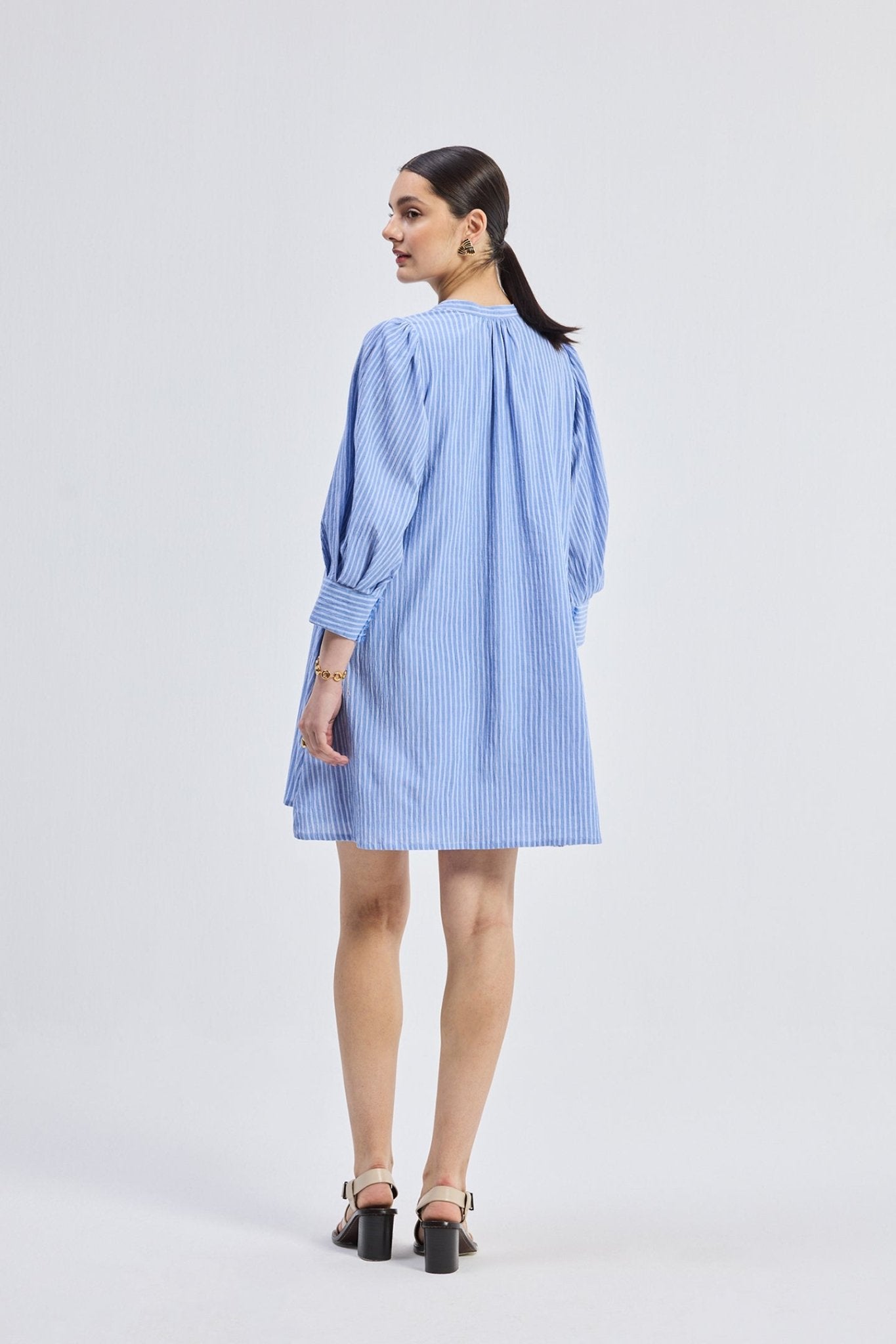 Oversized Tunic Dress with Optional Belt - Eco4life Clothing and Accessories