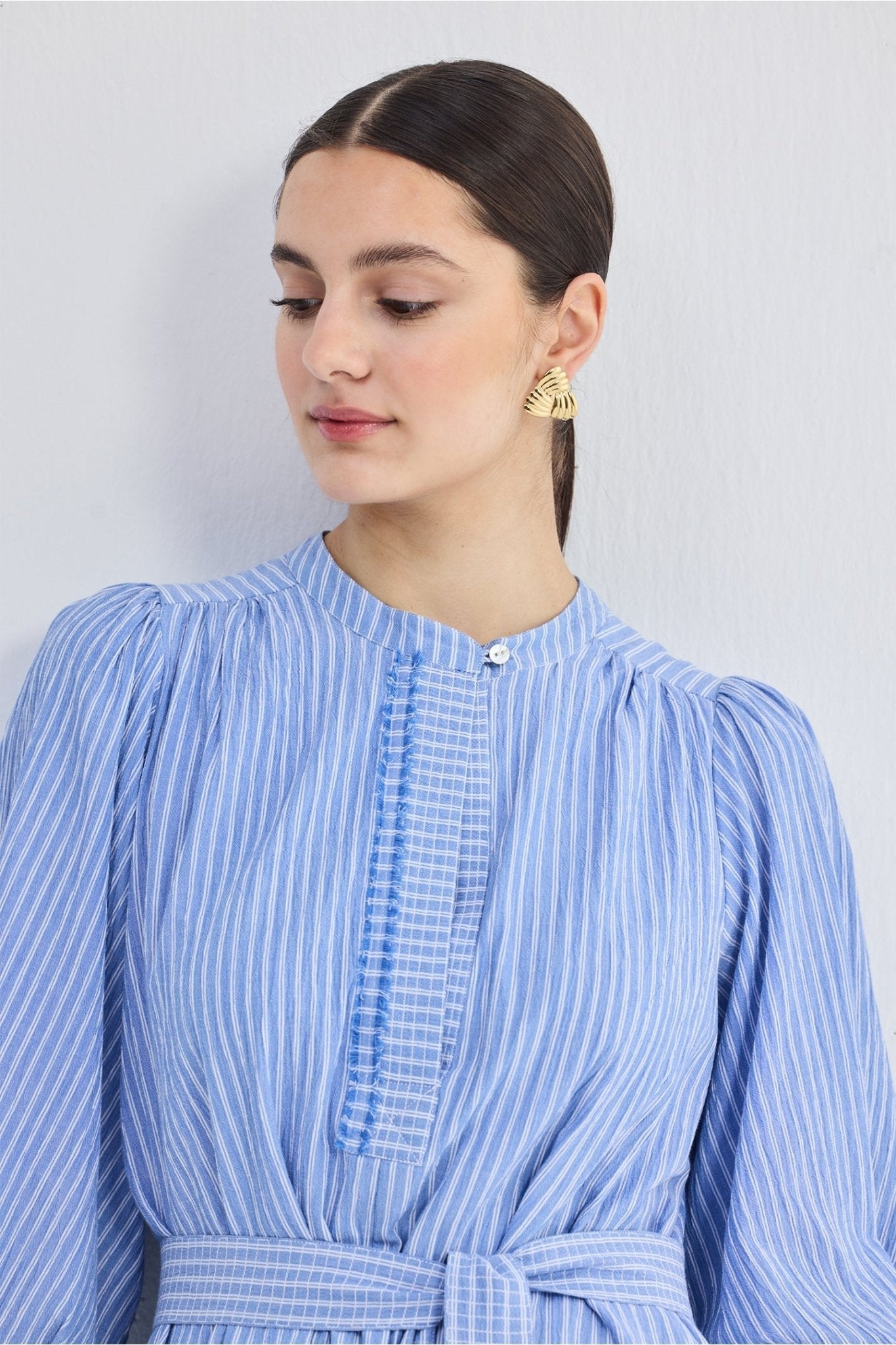 Oversized Tunic Dress with Optional Belt - Eco4life Clothing and Accessories