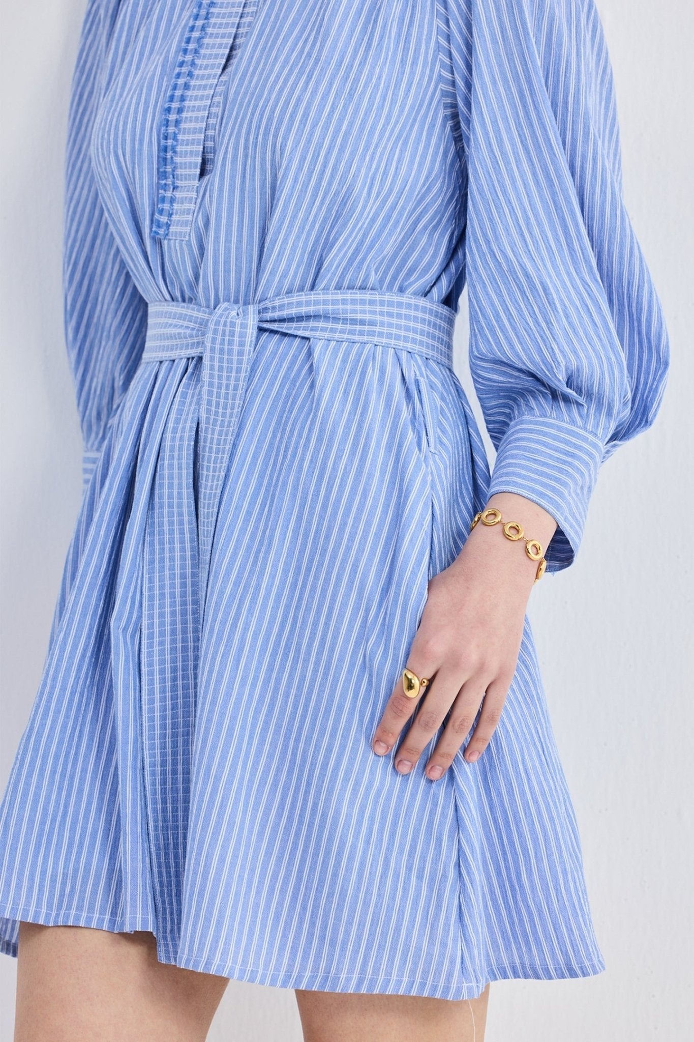 Oversized Tunic Dress with Optional Belt - Eco4life Clothing and Accessories