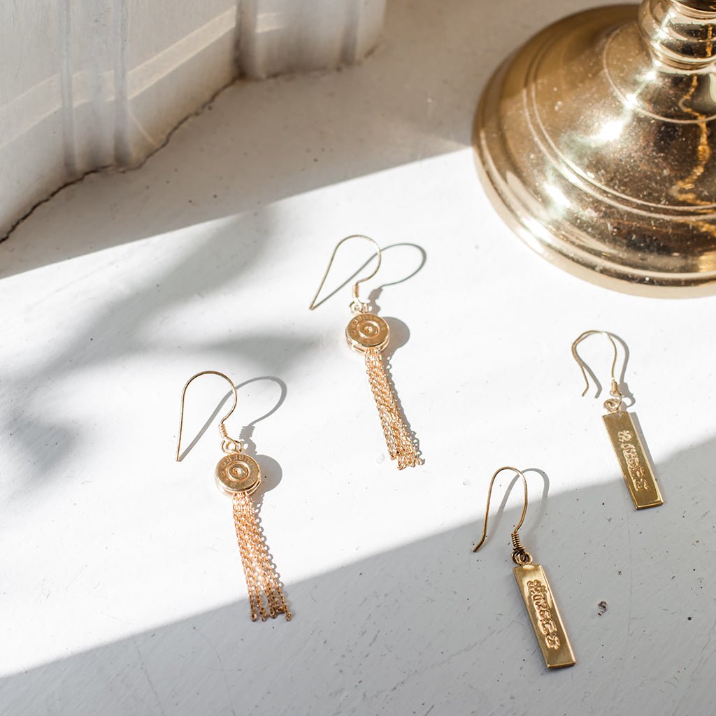 Peace Bar Earrings - Eco4life Clothing and Accessories