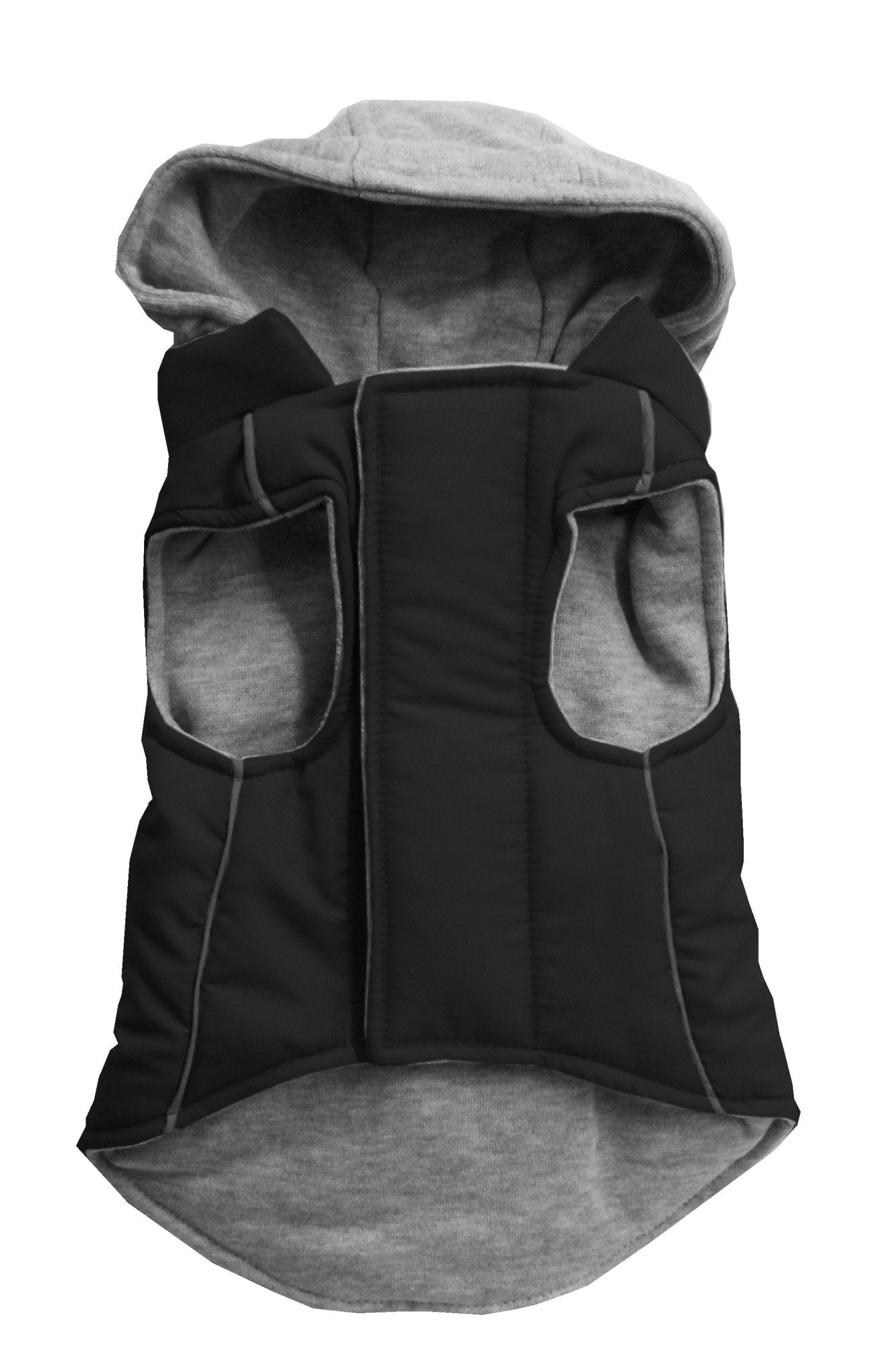 Pet Dog & Cat Reversible Hooded Coat Blank, Plain - Eco4life Clothing and Accessories