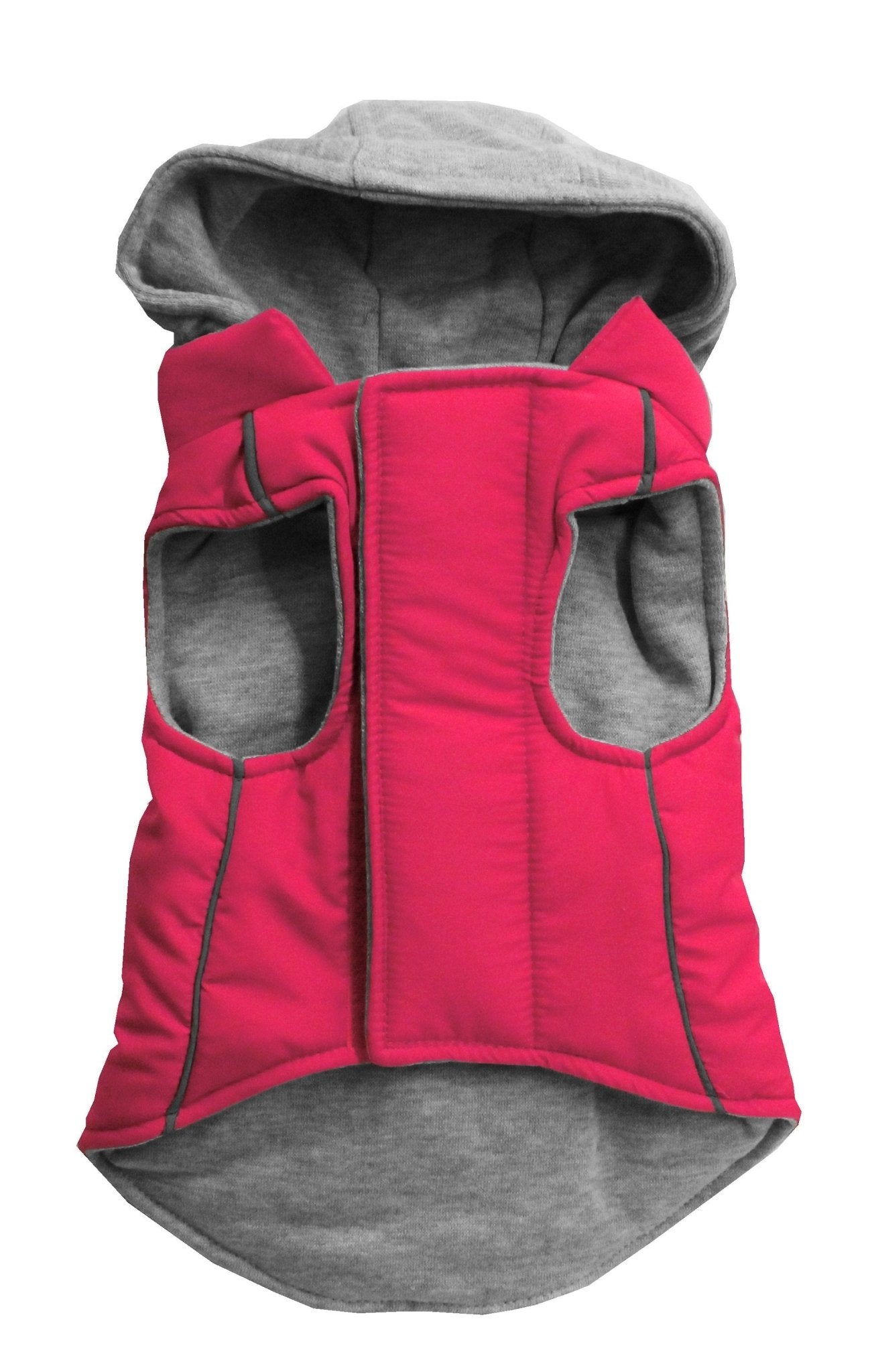 Pet Dog & Cat Reversible Hooded Coat Blank, Plain - Eco4life Clothing and Accessories