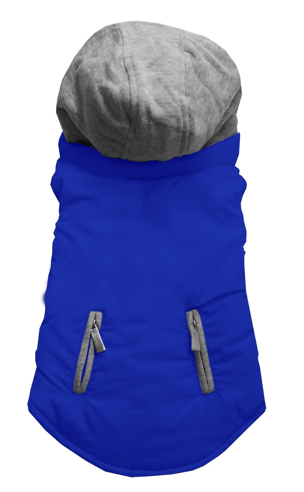Pet Dog & Cat Reversible Hooded Coat Blank, Plain - Eco4life Clothing and Accessories