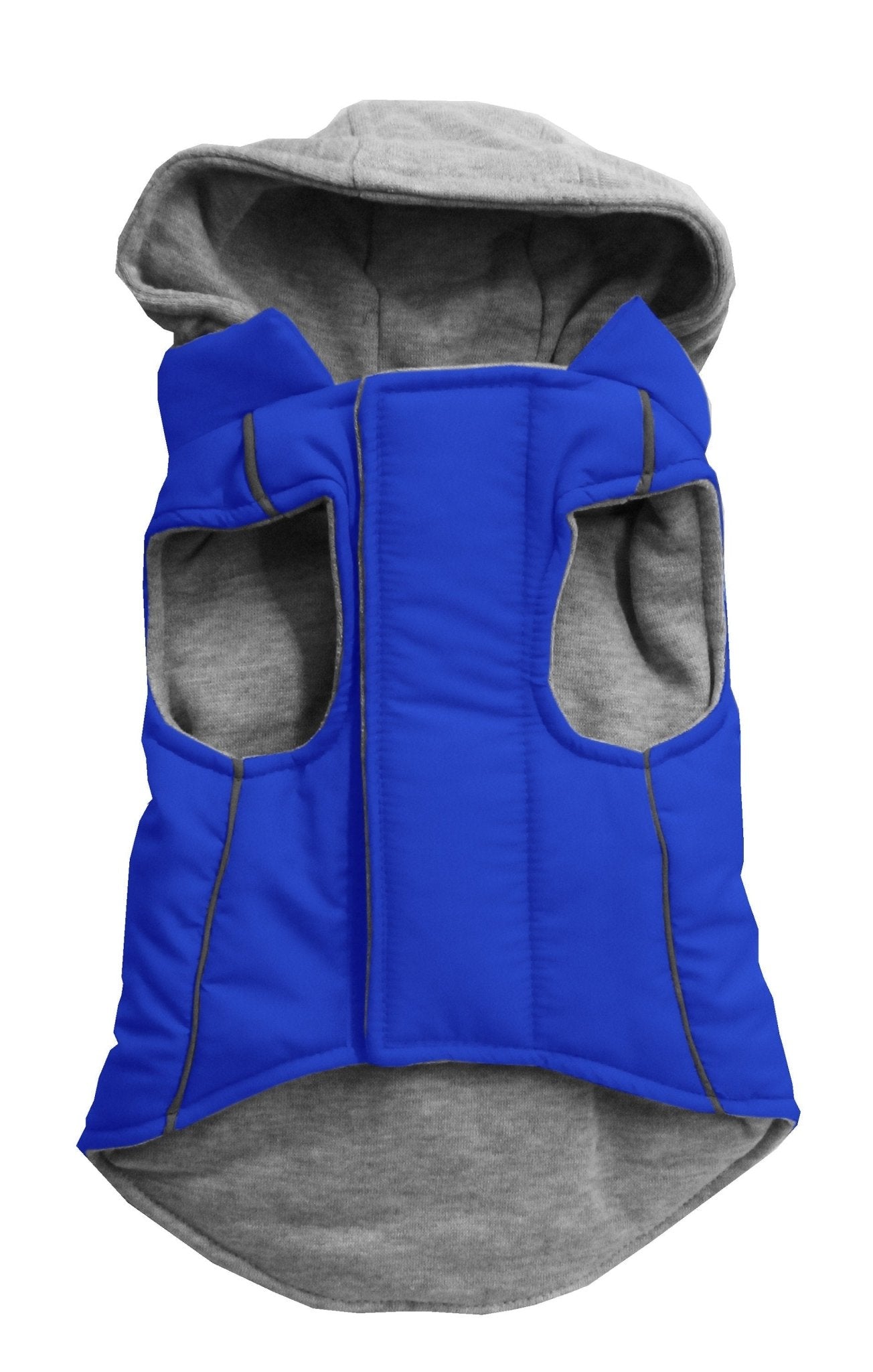 Pet Dog & Cat Reversible Hooded Coat Blank, Plain - Eco4life Clothing and Accessories