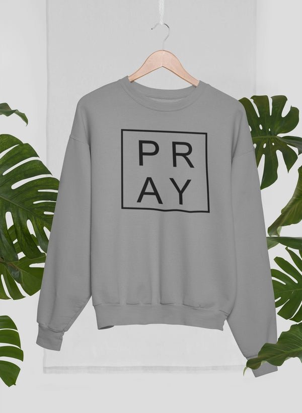 Pray Sweat Shirt - Eco4life Clothing and Accessories
