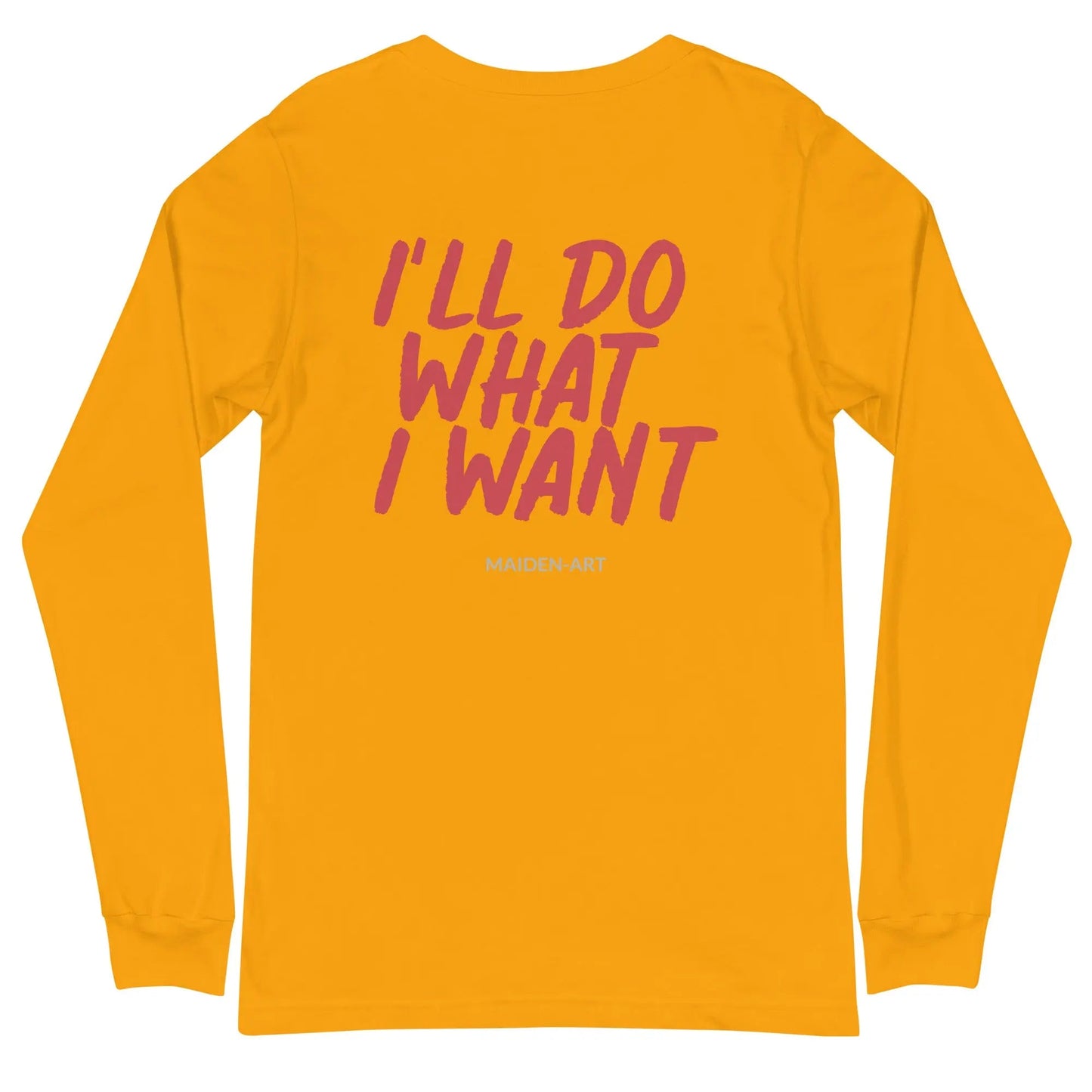 Rebel Girl Unisex Long Sleeve Tee with EMBROIDERY - Eco4life Clothing and Accessories